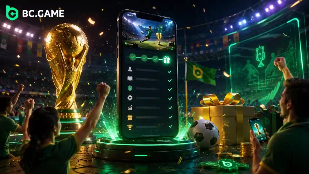 How to participate in BC Game World Cup promotions