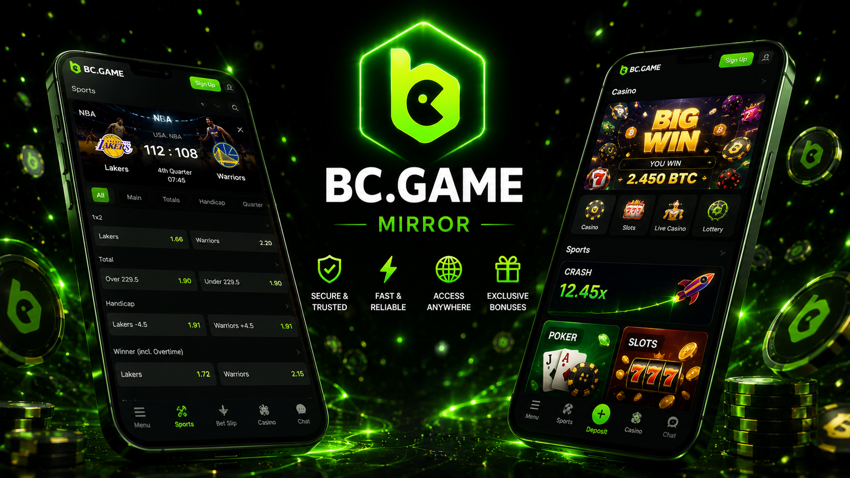 BC Game Mirror APK & iOS Download (Mobile)