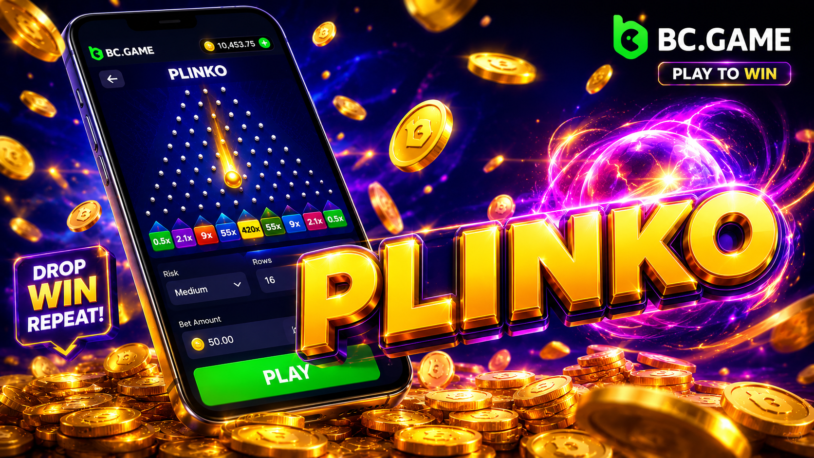 Play Plinko on BC.Game